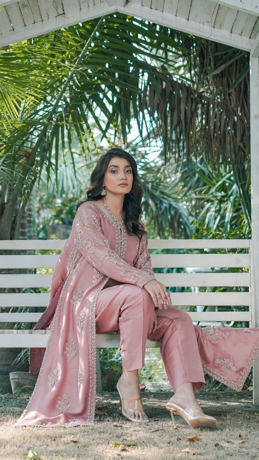 Naqshkaar Exclusive Luxe Formals NUDE MAGNOLIA