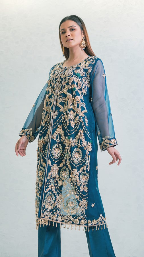 Naqshkaar Classic Formals BLUE BLING