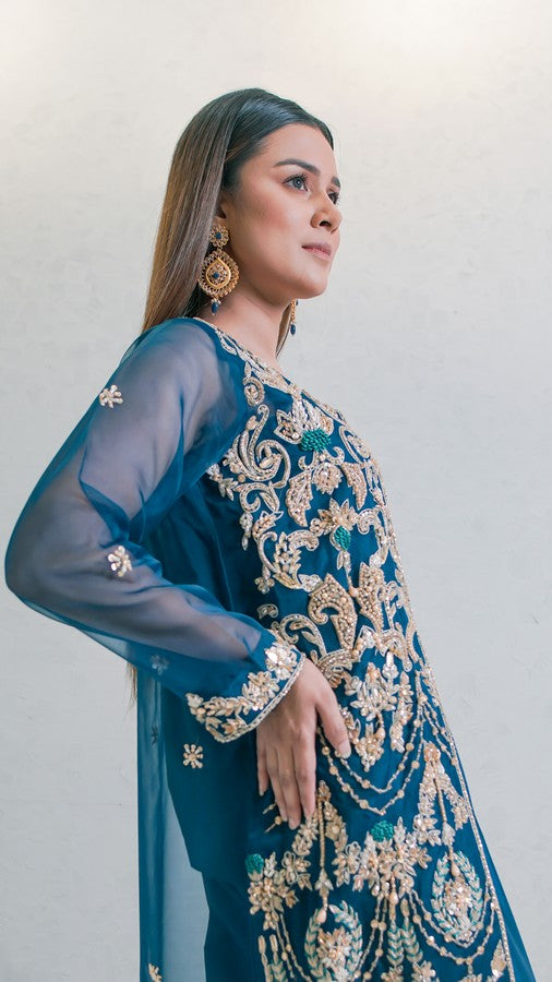 Naqshkaar Classic Formals BLUE BLING