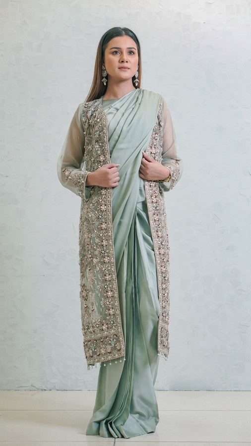 Naqshkaar Classic Formals GREEN OCEAN