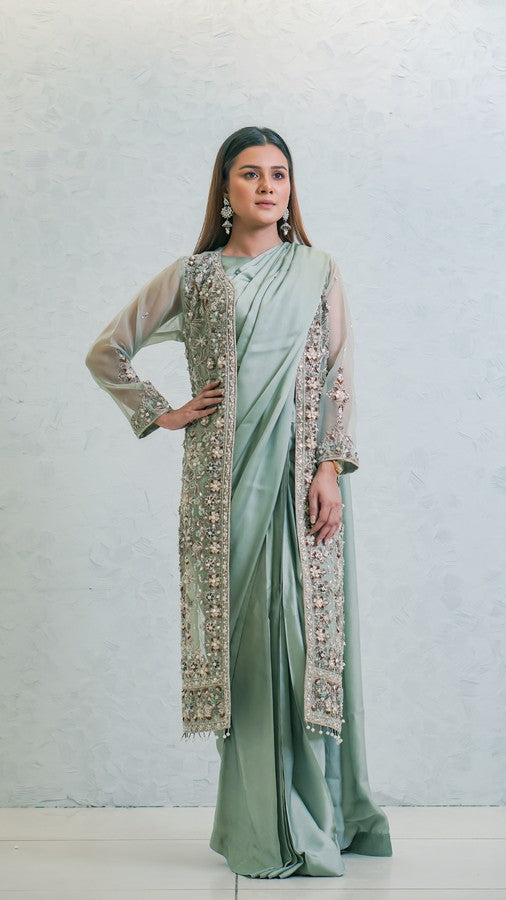 Naqshkaar Classic Formals GREEN OCEAN