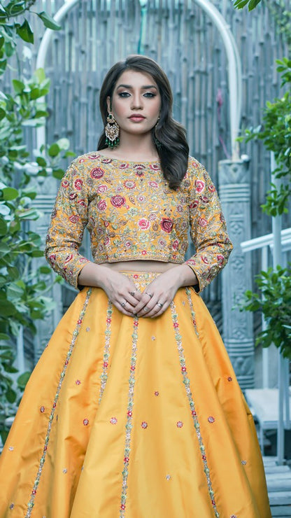 Naqshkaar Exclusive Bridal Couture MARIGOLD