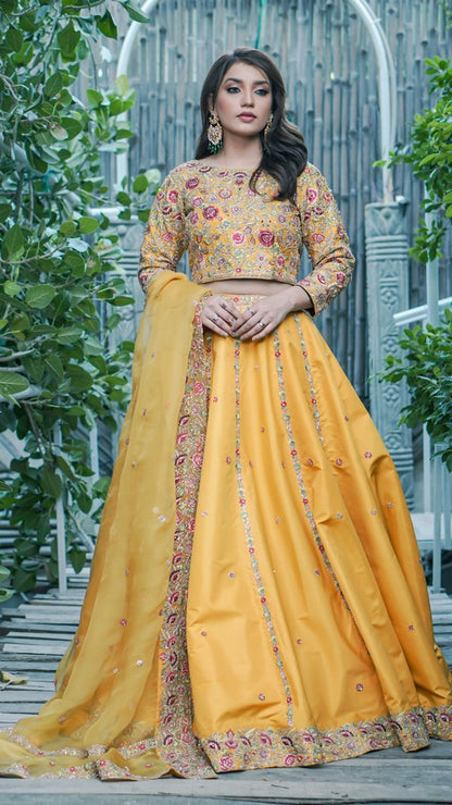 Naqshkaar Exclusive Bridal Couture MARIGOLD