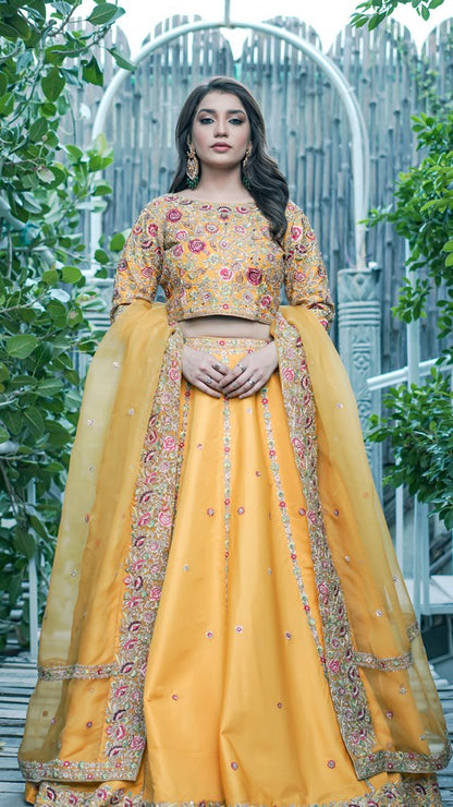 Naqshkaar Exclusive Bridal Couture MARIGOLD