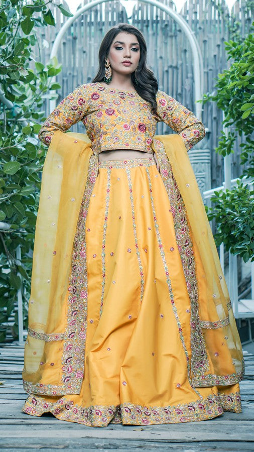 Naqshkaar Exclusive Bridal Couture MARIGOLD